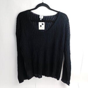 Cozy Co Women's 1X/2X Sweater NWT - Black